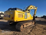 Back of used Komatsu Excavator